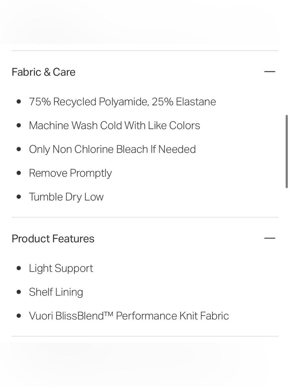 Vuori AllTheFeels™ Bra in black - Picture 5 of 8